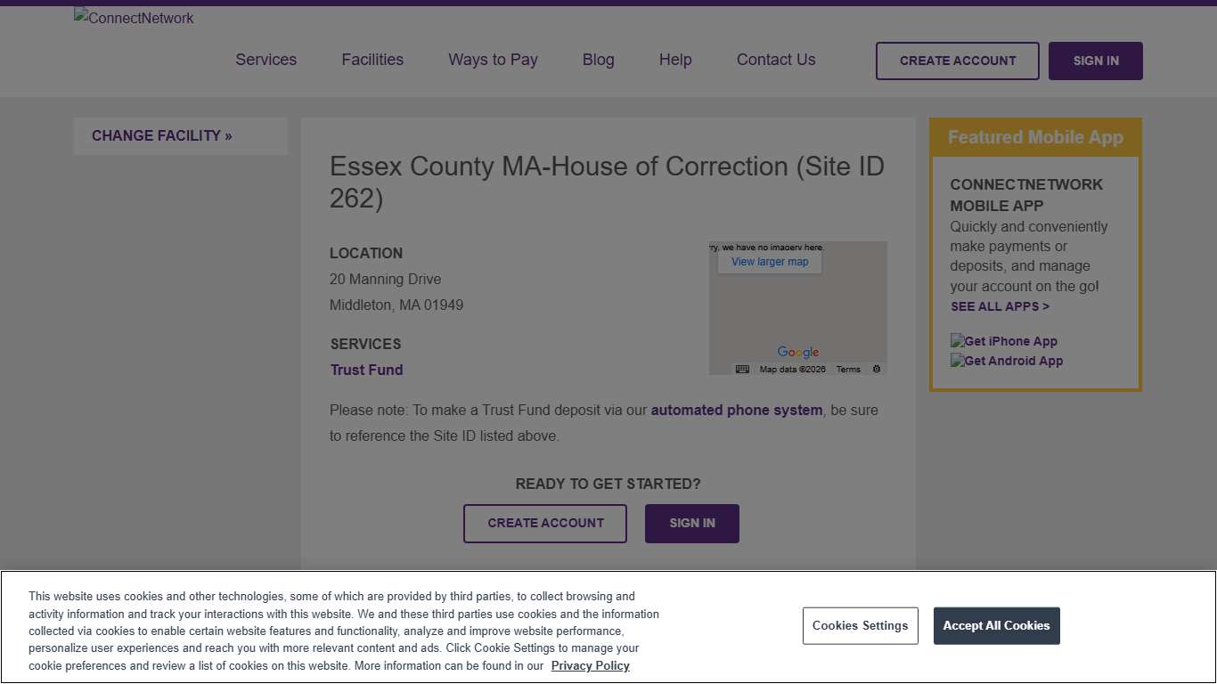 Essex County MA-House of Correction ConnectNetwork